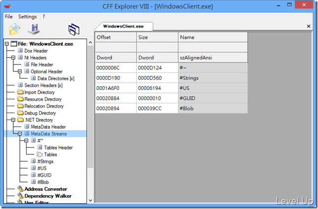 Set an Incorrect #GUID Heap Size on a .NET Assembly to Thwart Decompilation