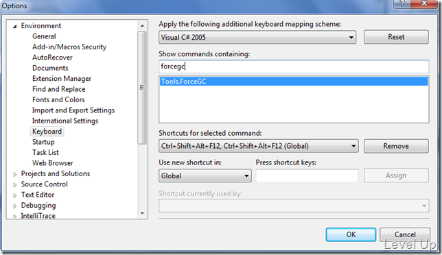 [Visual Studio]Force Visual Studio to Run Garbage Collection