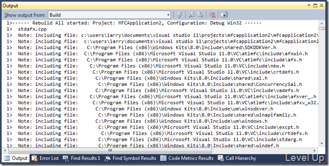 [Visual Studio][C++]Inspect Header Includes with the /showIncludes Compiler Option