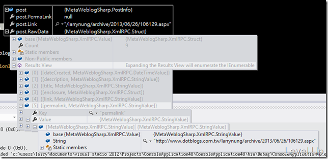 How to use MetaWeblogSharp