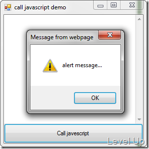 [C#][JavaScript]Interop Between WinForm and Web Page JavaScript (Part 1)