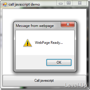 [C#][JavaScript]Interop Between WinForm and Web Page JavaScript (Part 1)