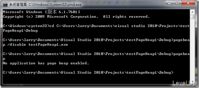 [C++]Detect Memory Overrun Errors with PageHeap