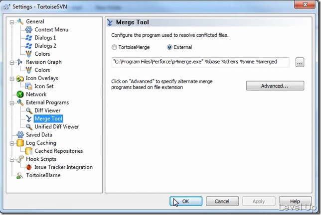 Using P4Merge with SVN