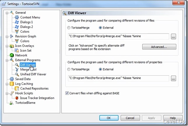Using P4Merge with SVN