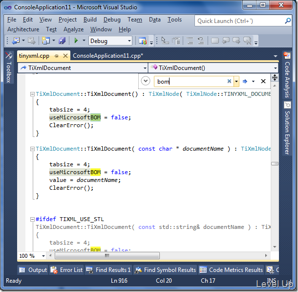 [C++]Read and Write XML with TinyXml