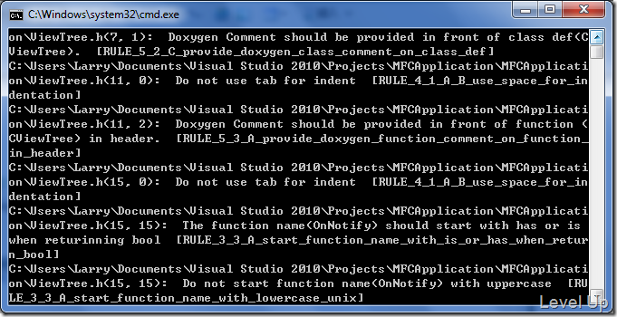 [C++]Check C/C++ Coding Style with nsiqcppstyle