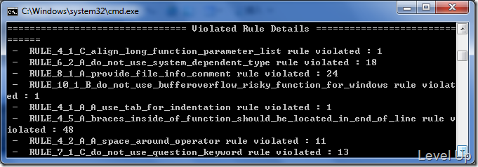 [C++]Check C/C++ Coding Style with nsiqcppstyle