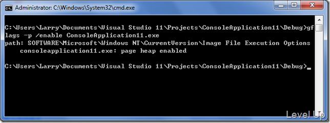 [C++]Detect Memory Overrun Errors with Global Flags