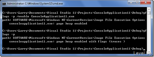 [C++]Detect Memory Overrun Errors with Global Flags