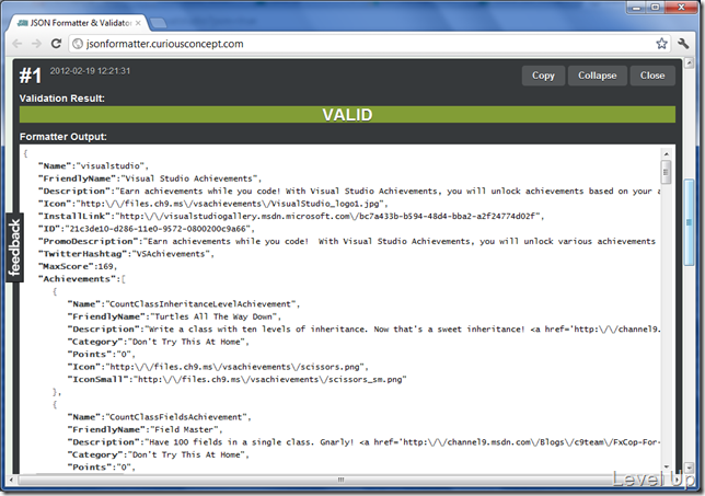 [Visual Studio][C#]Visual Studio Achievements API