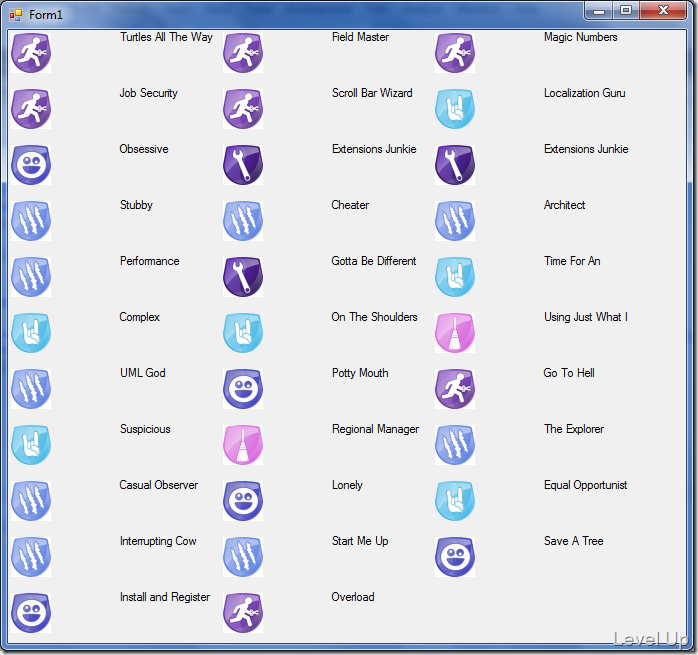 [Visual Studio][C#]Visual Studio Achievements API