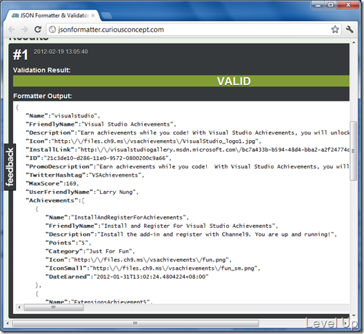 [Visual Studio][C#]Visual Studio Achievements API