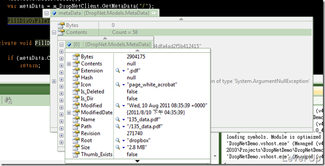 [C#]DropBox Development Series - Enumerate Files Stored in DropBox with DropNet