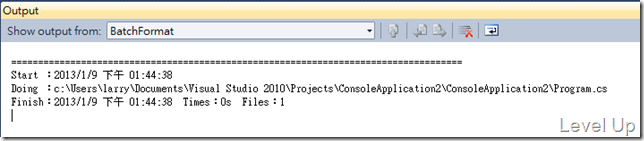 [.NET Resource][Visual Studio]Batch-Format Code and Organize Usings with BatchFormat