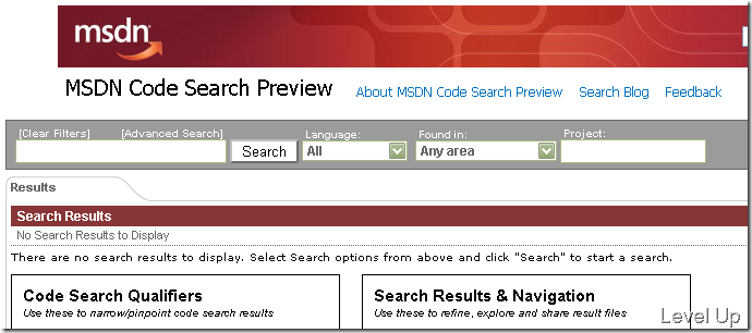 [.NET Resource]MSDN Code Search Preview
