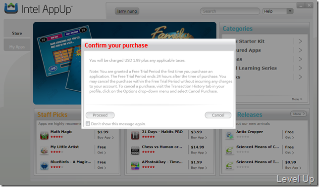[IADP]Intel AppUp(SM) Center Software Purchase and Refund Process