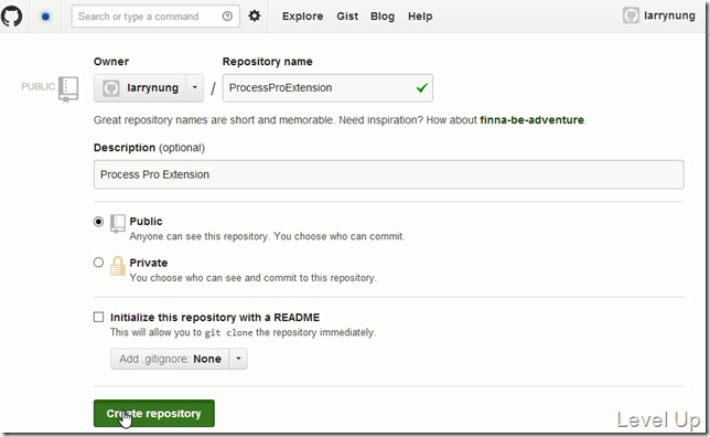 Push to different remote repository by git