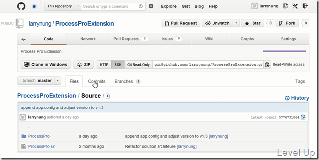 Push to different remote repository by git