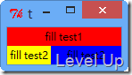 Tkinter's pack geometry manager