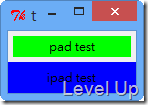 Tkinter's pack geometry manager