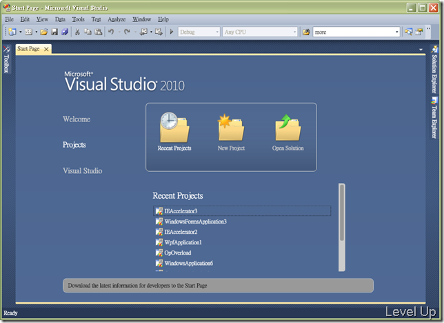 [Visual Studio]A Quick Look at Visual Studio 2010 Beta 1's New Features