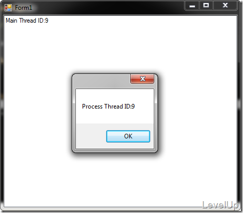 [C#]The Thread That Raises Process.Exited Is Affected by the Process.SynchronizingObject Property
