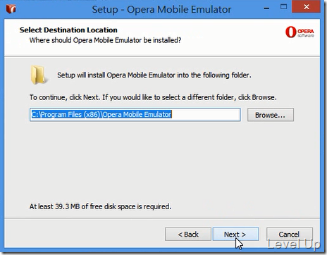 Opera Mobile Classic Emulator