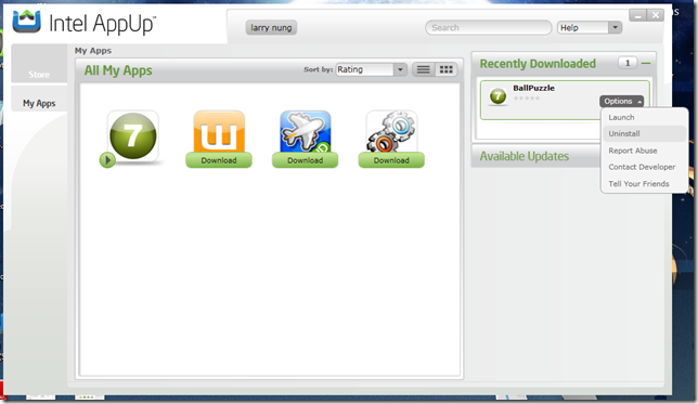 [IADP]Intel AppUp software uninstall process