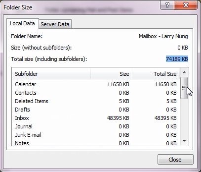 /images/posts/CheckMailBoxSizeWithOutlook/3.png