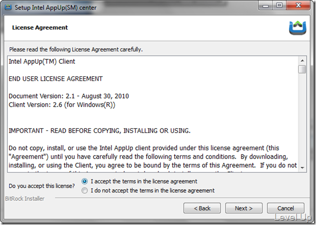 [IADP]Intel AppUp(SM) Center