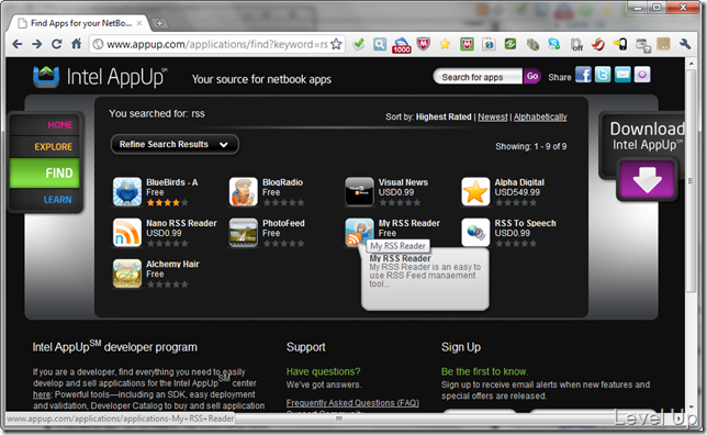 [IADP]Intel AppUp(SM) Center
