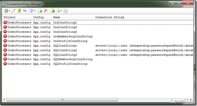 [Visual Studio][.NET Resource]Manage Solution Connection Strings with the ConnectionString Manager Extension