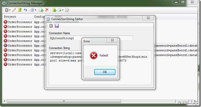 [Visual Studio][.NET Resource]Manage Solution Connection Strings with the ConnectionString Manager Extension