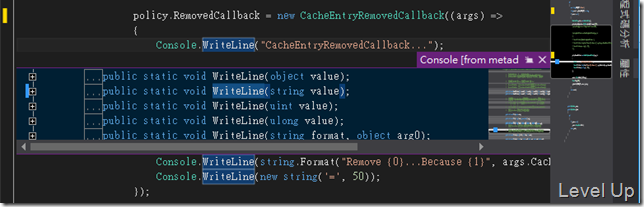 Visual Studio 2013 Preview New Feature - Peek Definition