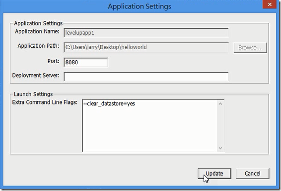 GAE's Python Datastore API