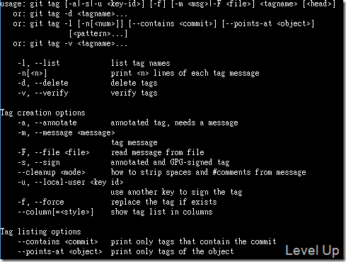 [Git]Tag a Commit with git tag