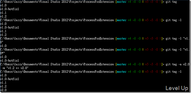 [Git]Tag a Commit with git tag
