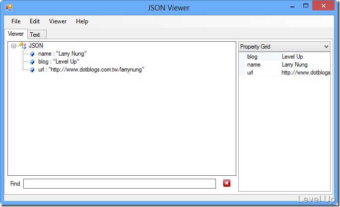 [Visual Studio]View JSON Strings with JSON Viewer
