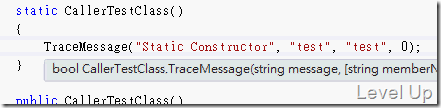 [Visual Studio][C#].NET 4.5 New Feature - Caller Information