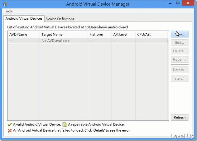 Create your first android app with Android Studio