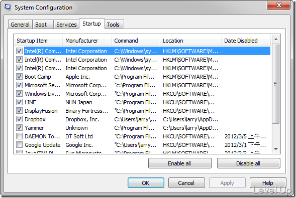 [Win8]How to Manage Startup Programs in Windows 8
