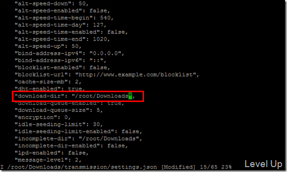 Install and Start the Transmission Server to Turn the NetTV Box into a BT Download Machine