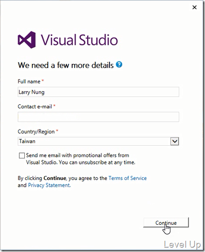 Visual Studio 2013 Preview New Feature - Roaming Settings