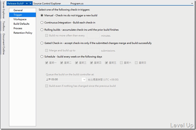 Invoke Team Build with Team Foundation Service
