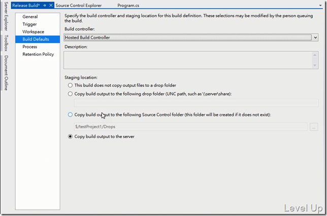 Invoke Team Build with Team Foundation Service