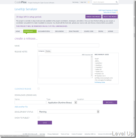 [CodePlex]How to Publish Your Open Source Project on the CodePlex Website
