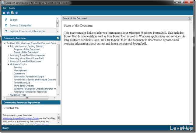 [Software]Microsoft Script Explorer for Windows PowerShell