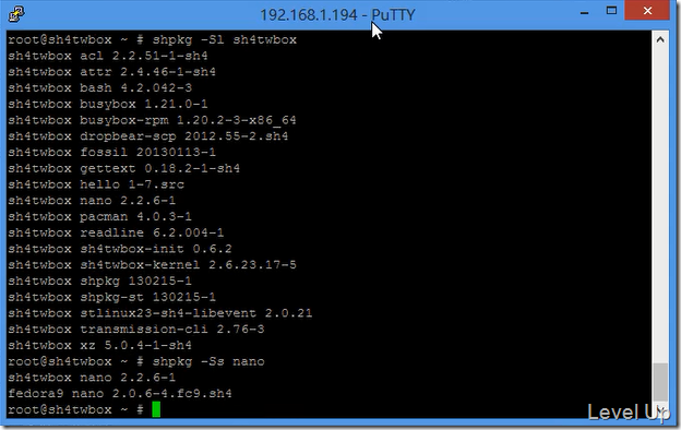[NetTV Mod][sh4twbox]Install and Manage Packages with shpkg