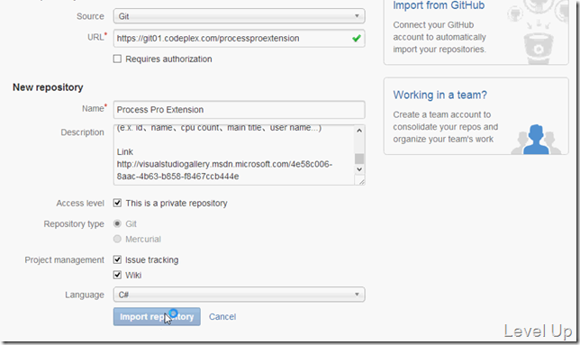 Bitbuck~Free source code hosting